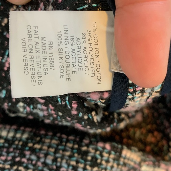 Jason Wu Twist Front Tweed Midi Cocktail Sheath Dress - Size 2 - Picture 11 of 14